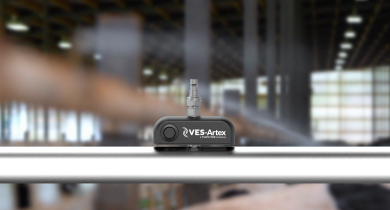 the VES-Artex Intelligent Soaker alleviates heat stress in barns while reducing water usage.