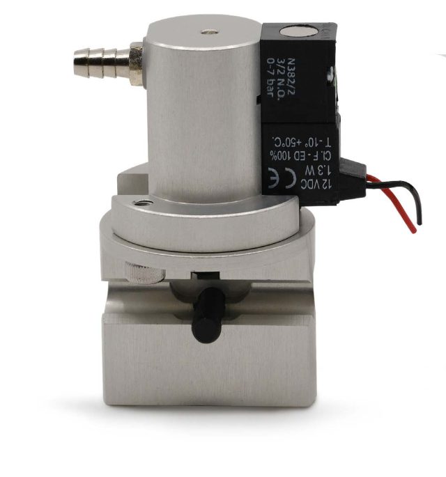 A robust valve designed for long life with improved sealing due to its large sealing surface. No heating of the fluid / gas. Used for aggressive liquids or gases and single use applications.